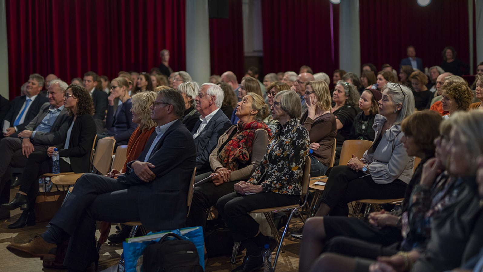 SSR Meillo-lezing 2018 Rode Hoed publiek luisteren naar lezing