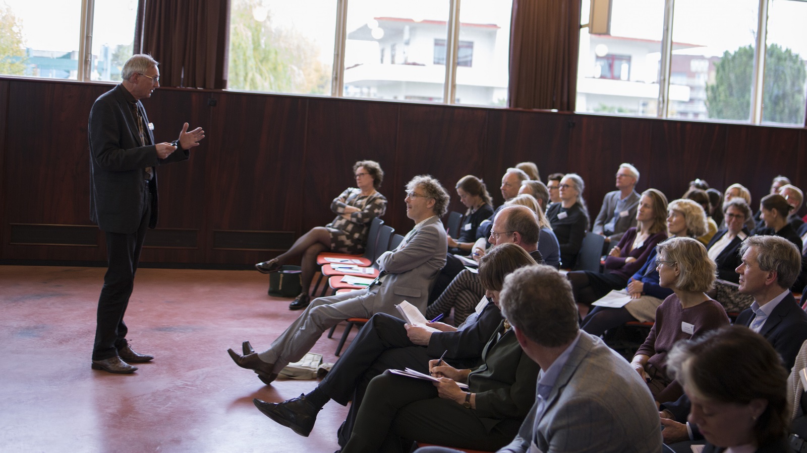 Zaal bijeenkomst landelijke kwaliteitscoördinatoren 2018